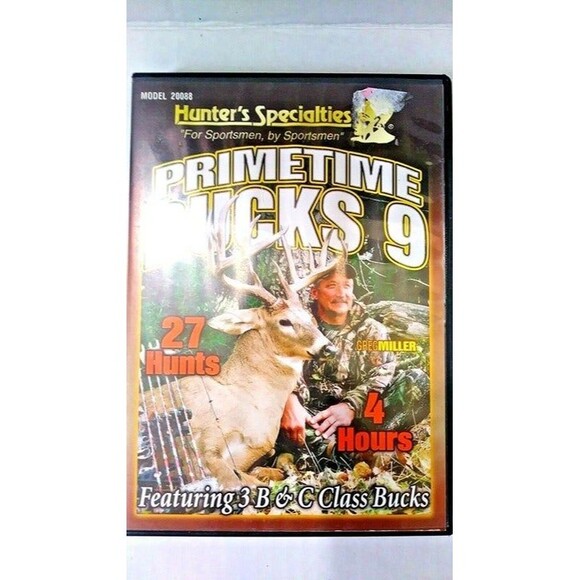 Hunter's Specialties Primetime Bucks 9 Primetime Bucks Dvd - Picture 1 of 4